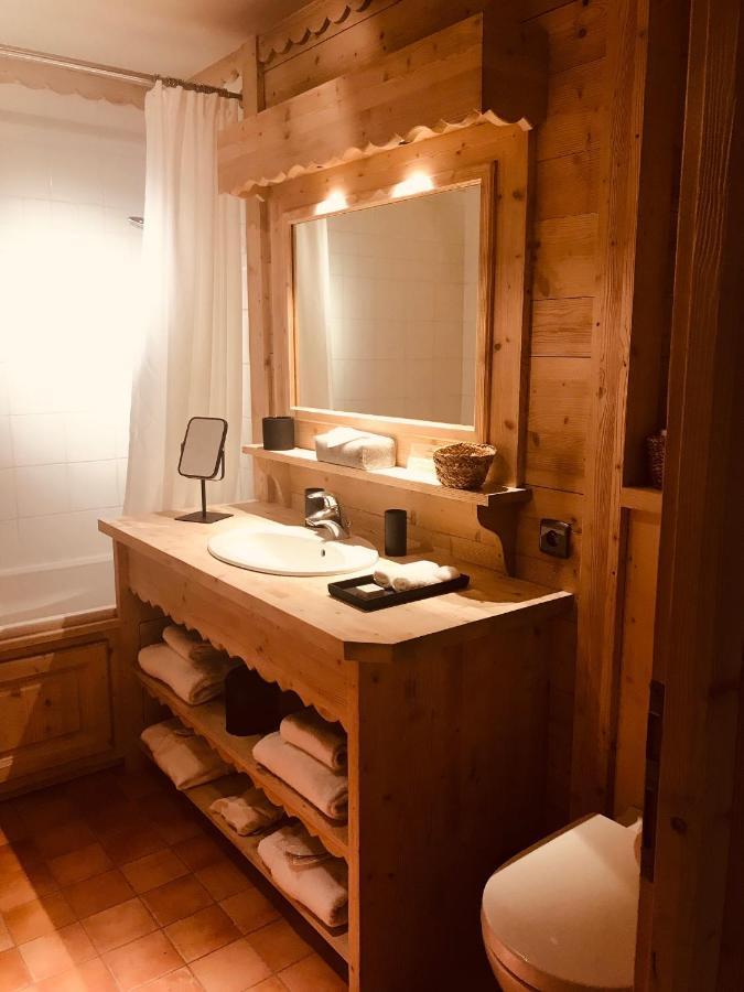 Le Cerf Amoureux Chalet Prive & Spa Sallanches Exterior foto